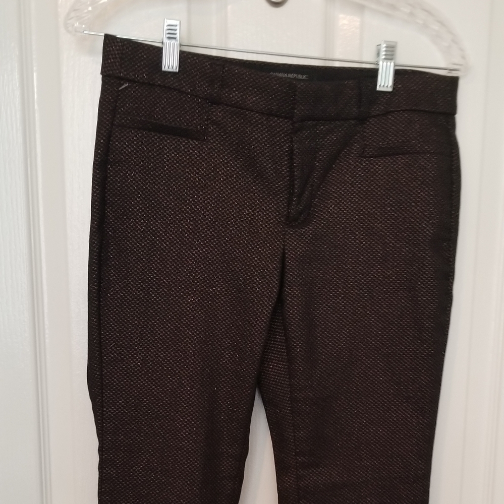 Banana Republic pants in polyester, cotton and spandex